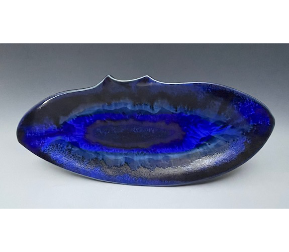 Dark Blue Tray - Ginny Conrow